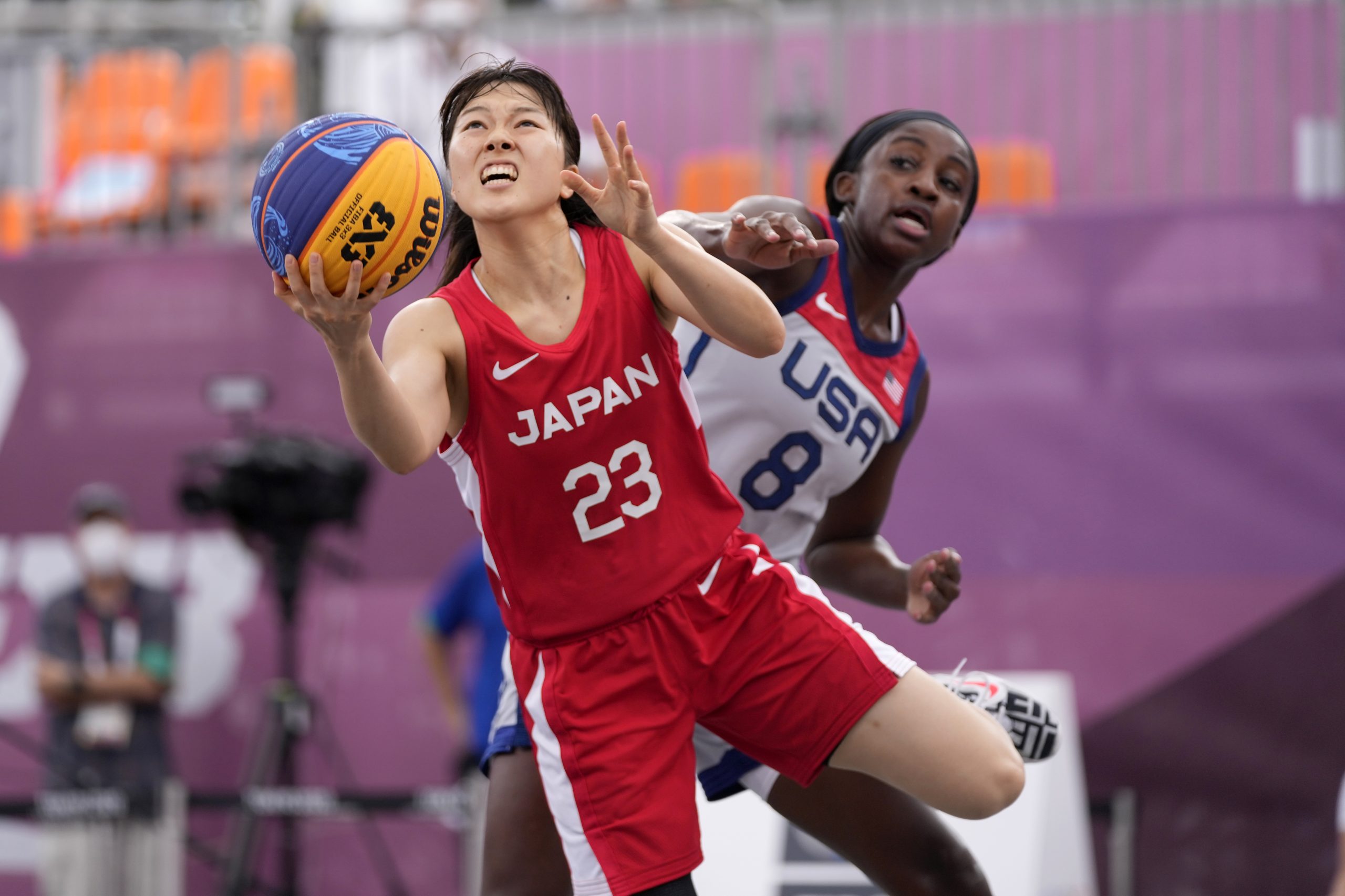 Tokyo Olympics 3x3 Basketball JAPAN Forward