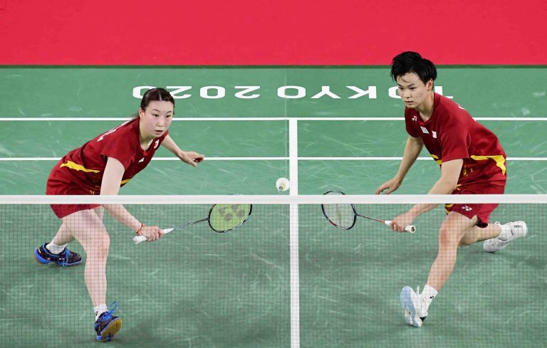 Tokyo Olympics Badminton - Mixed Doubles - Bronze medal match - Yuta Watanabe and Arisa Higashino