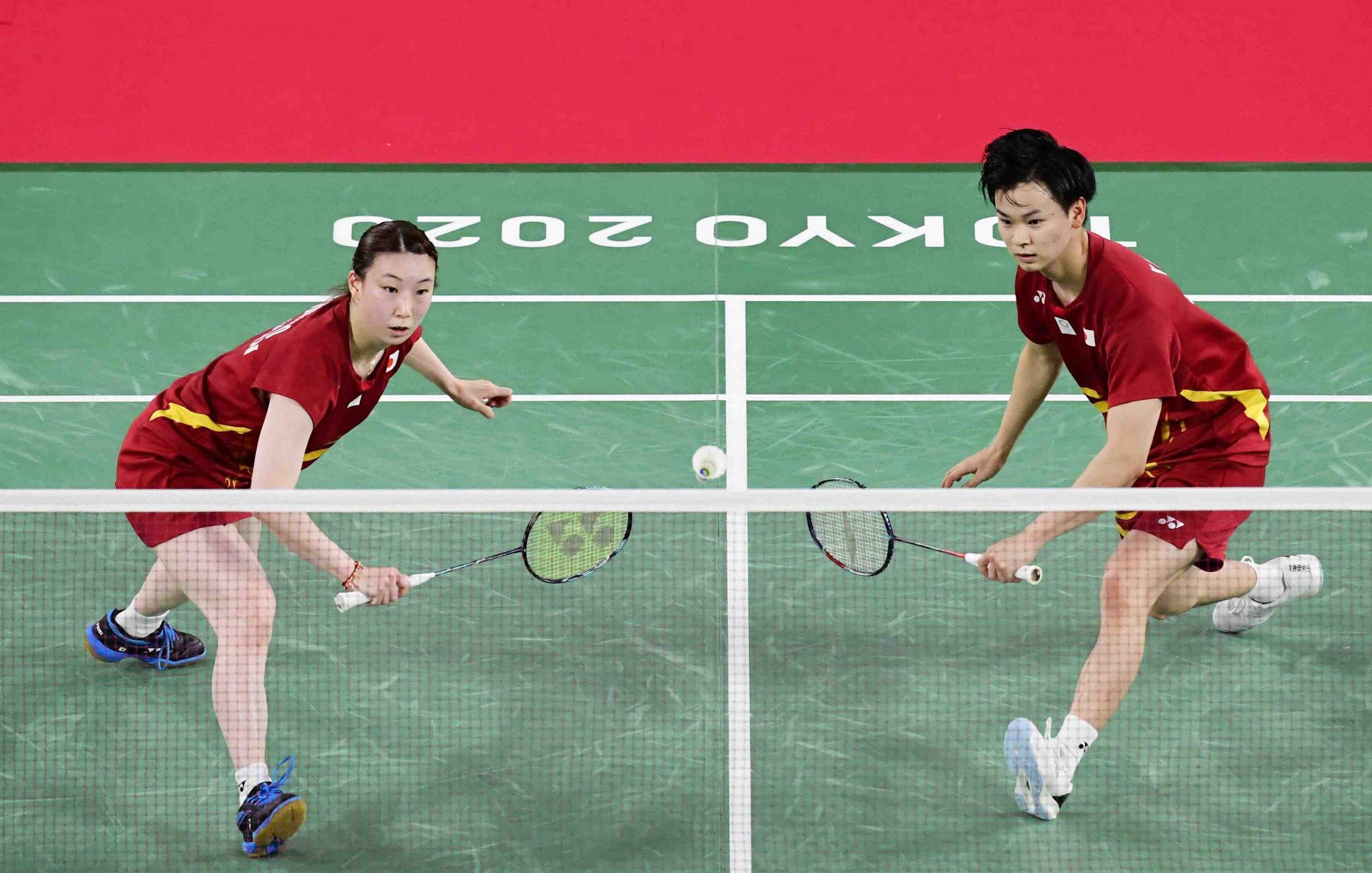 BADMINTON Yuta Watanabe and Arisa Higashino Claim Bronze, Japans First-Ever Mixed Doubles Medal JAPAN Forward