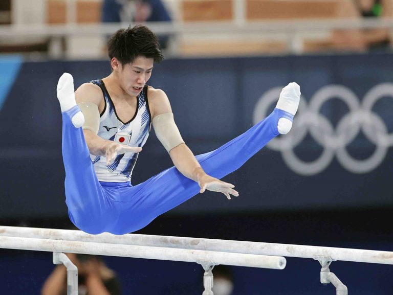 Tokyo Olympics Daiki Hashimoto Japan artistic gymnastics men's all-around final 003