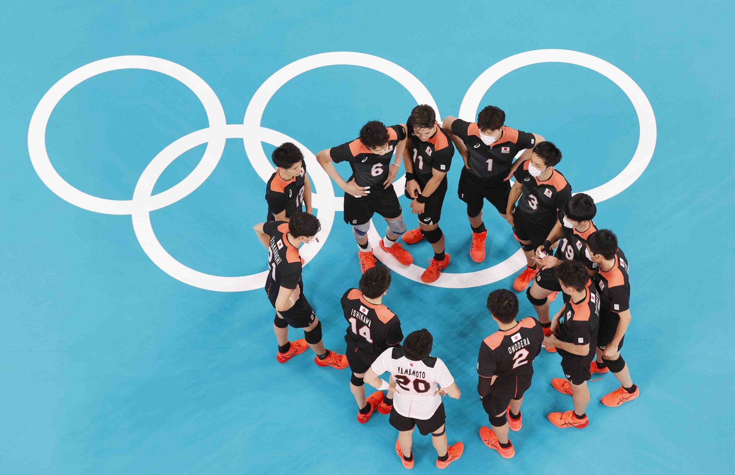 Tokyo Olympics JapanPoland men's volleyball 014 JAPAN Forward