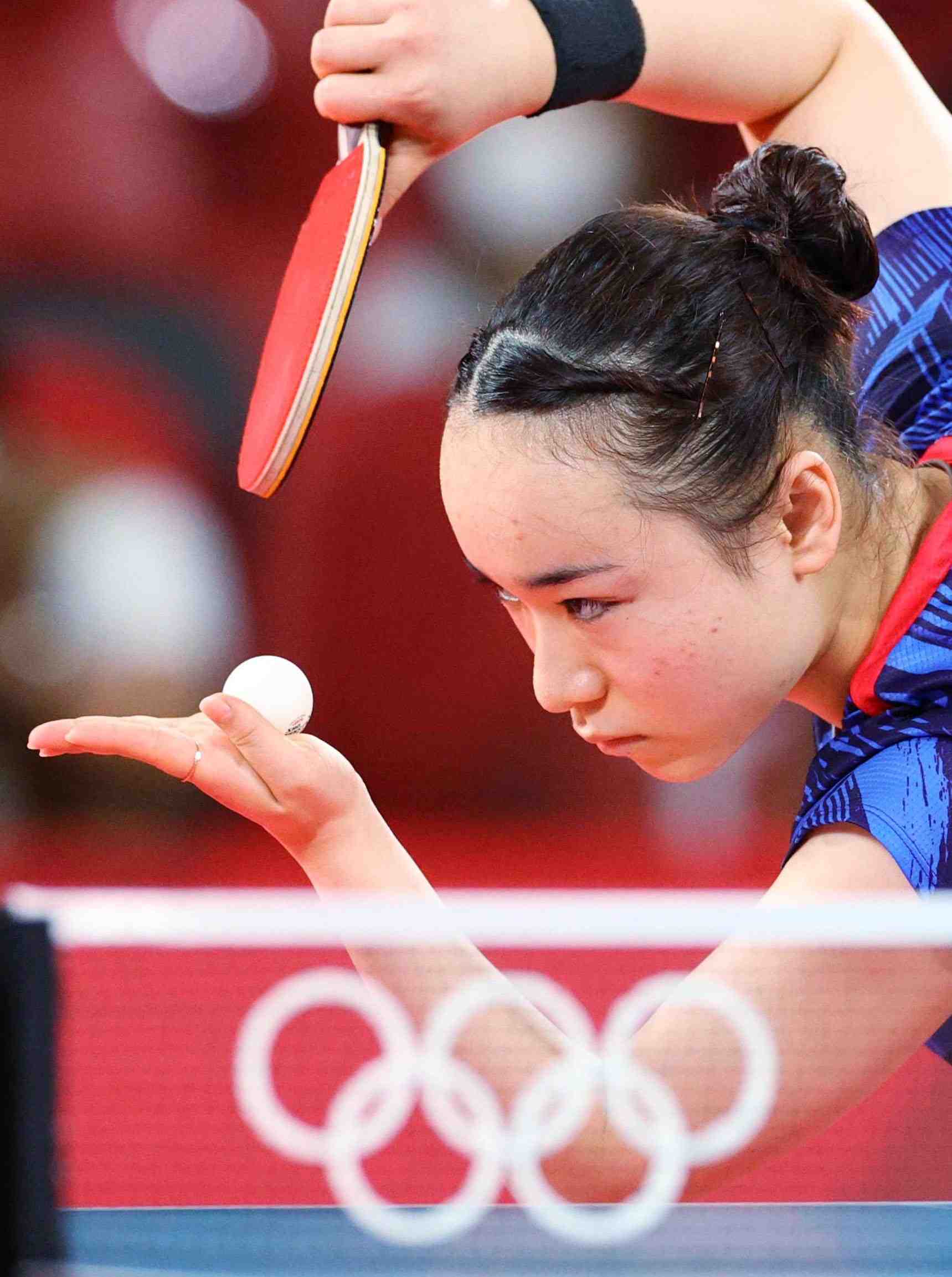 Tokyo Olympics Mima Ito bronze medal table tennis women's singles 005