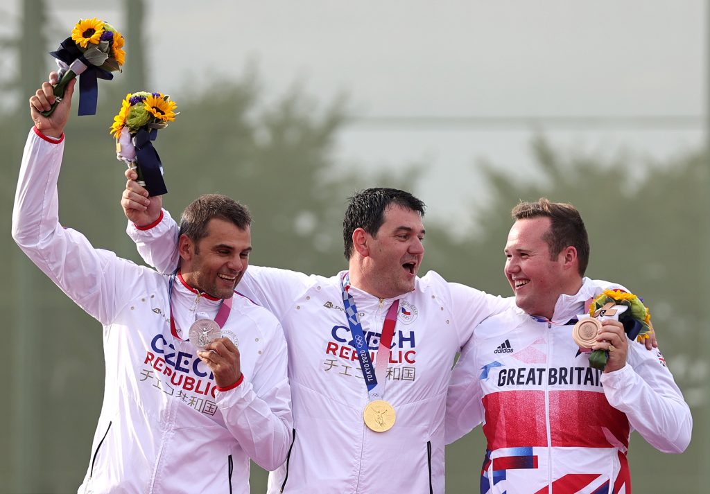 Switzerland shooting Medals.