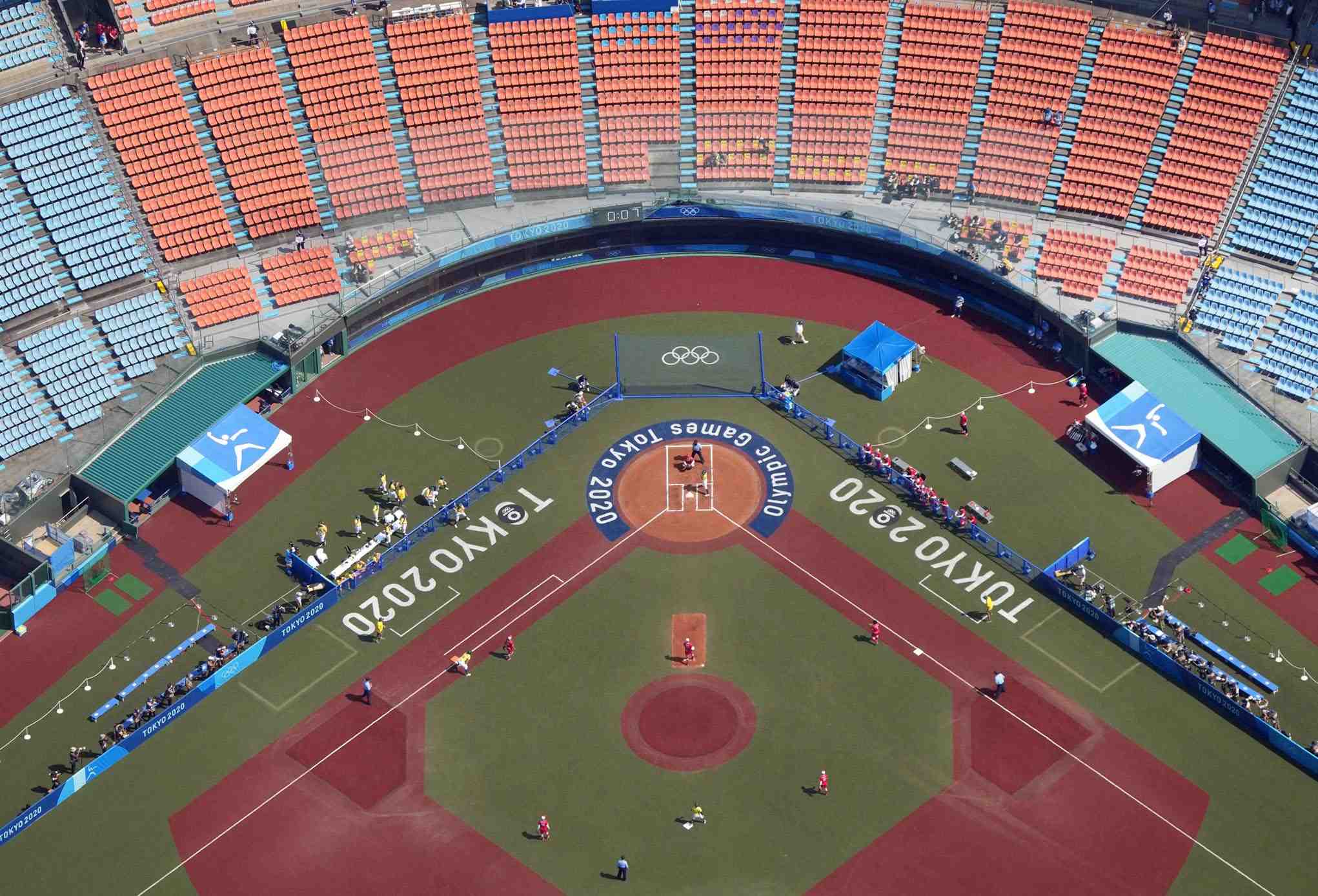 Tokyo Olympics Softball 015 JAPAN Forward