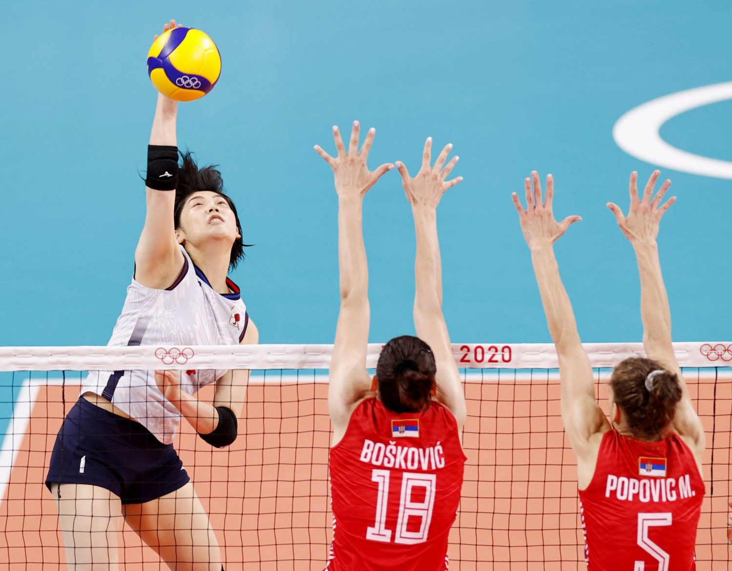 Volleyball Tokyo Olympics (1) JAPAN Forward