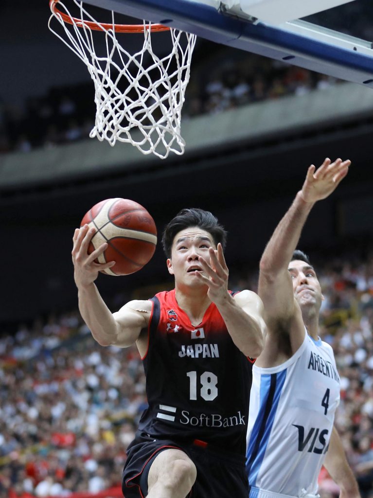 Throwback Rui Hachimura #8 Yuta Watanabe #12 Team Japan Basketball
