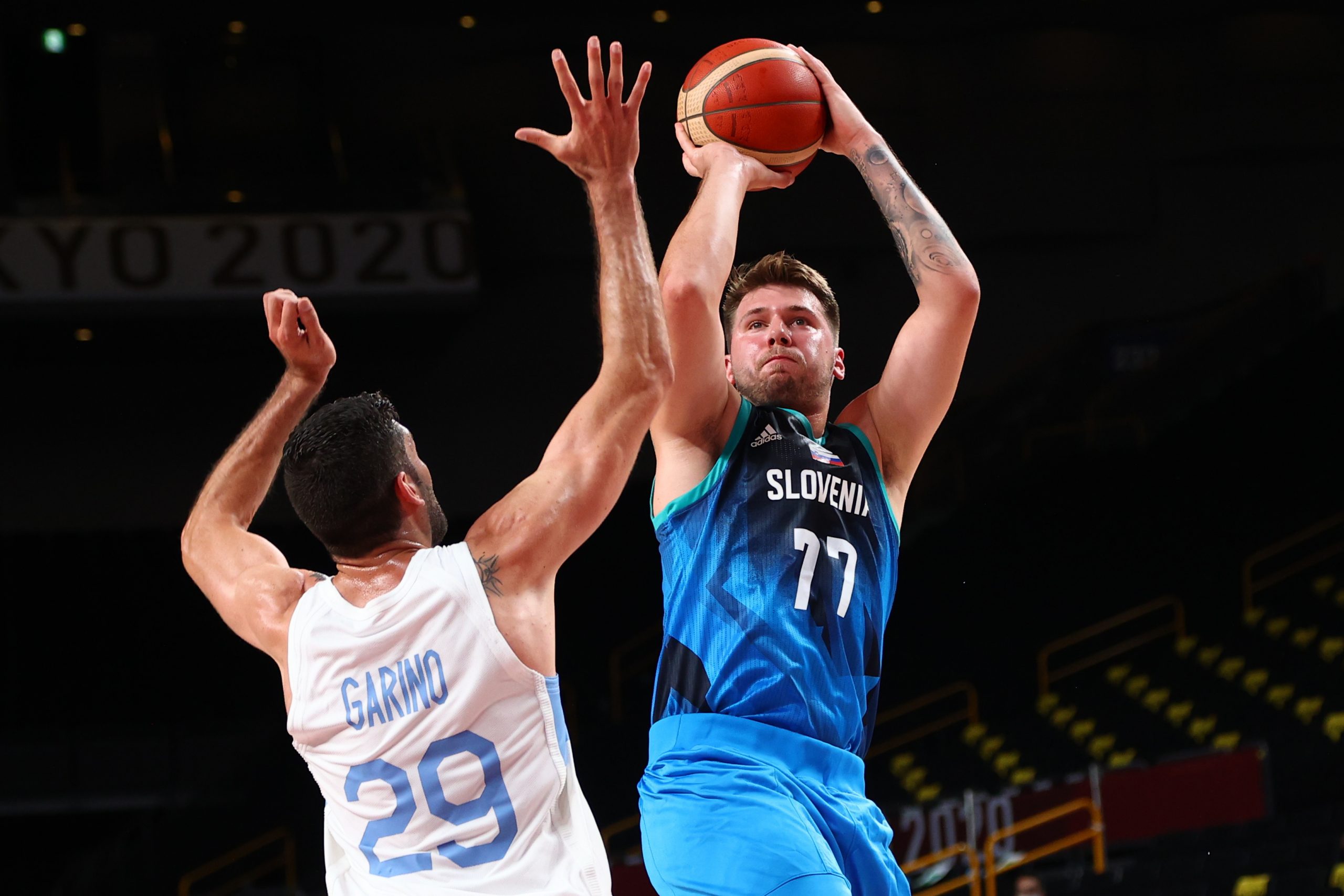 Basketball - Men - Group C - Argentina v Slovenia | JAPAN Forward