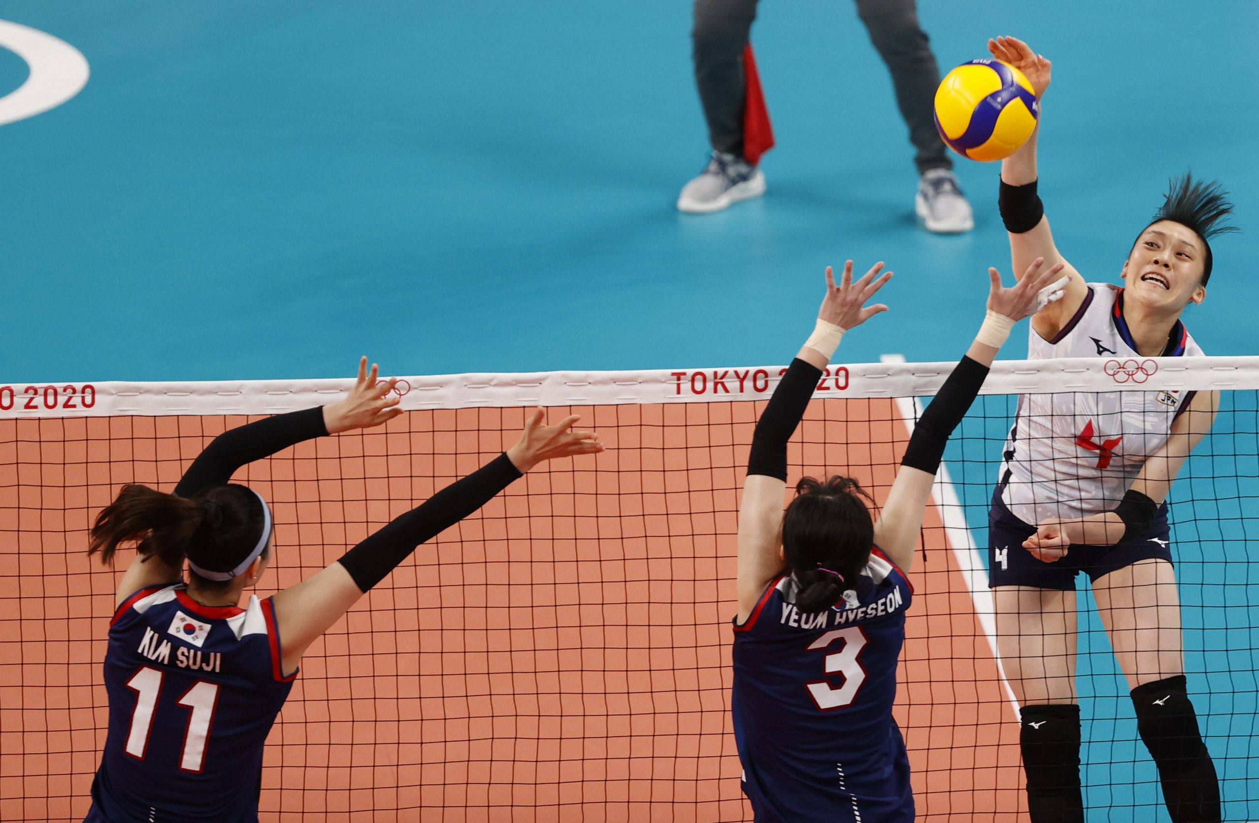 pianist Denken Wauw VOLLEYBALL | Japanese Women's Team Loses to South Korea in a Five-Set Match  | JAPAN Forward