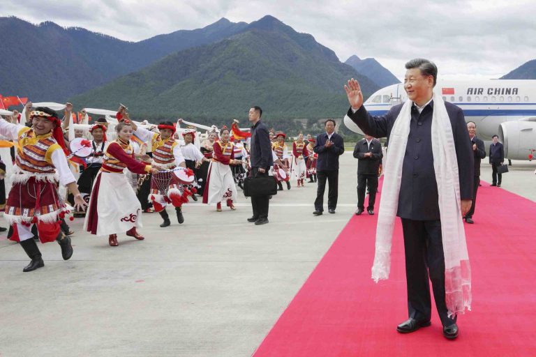 China Xi Jinping's visit to Tibet 006