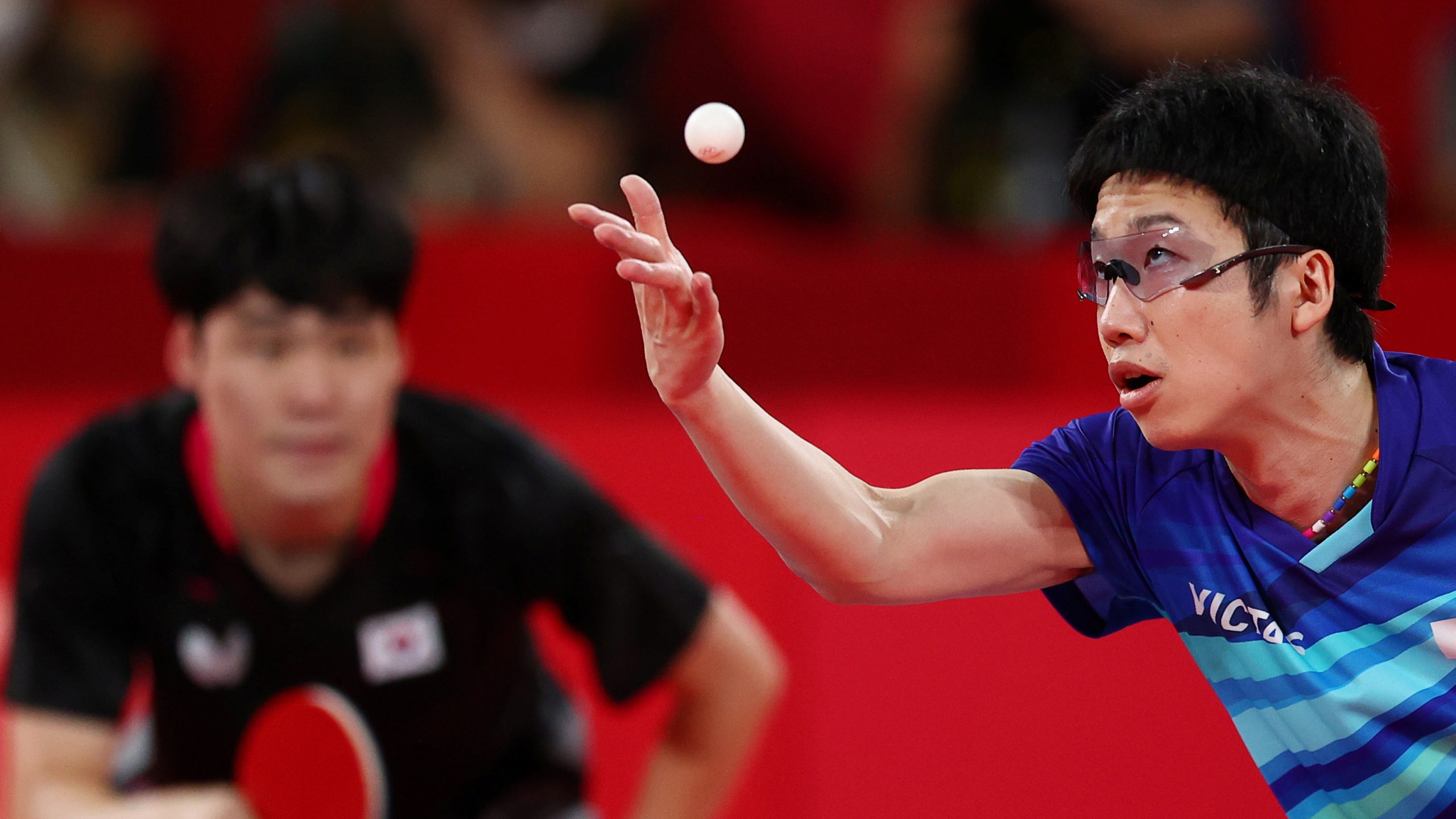 Table Tennis Men's Team Bronze medal match JAPAN Forward