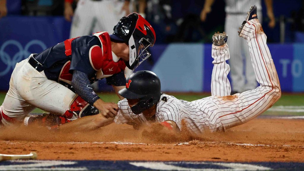 Baseball Samurai Japan Beats U S 2 0 To Capture Its First Gold Medal In Olympic Baseball Japan Forward