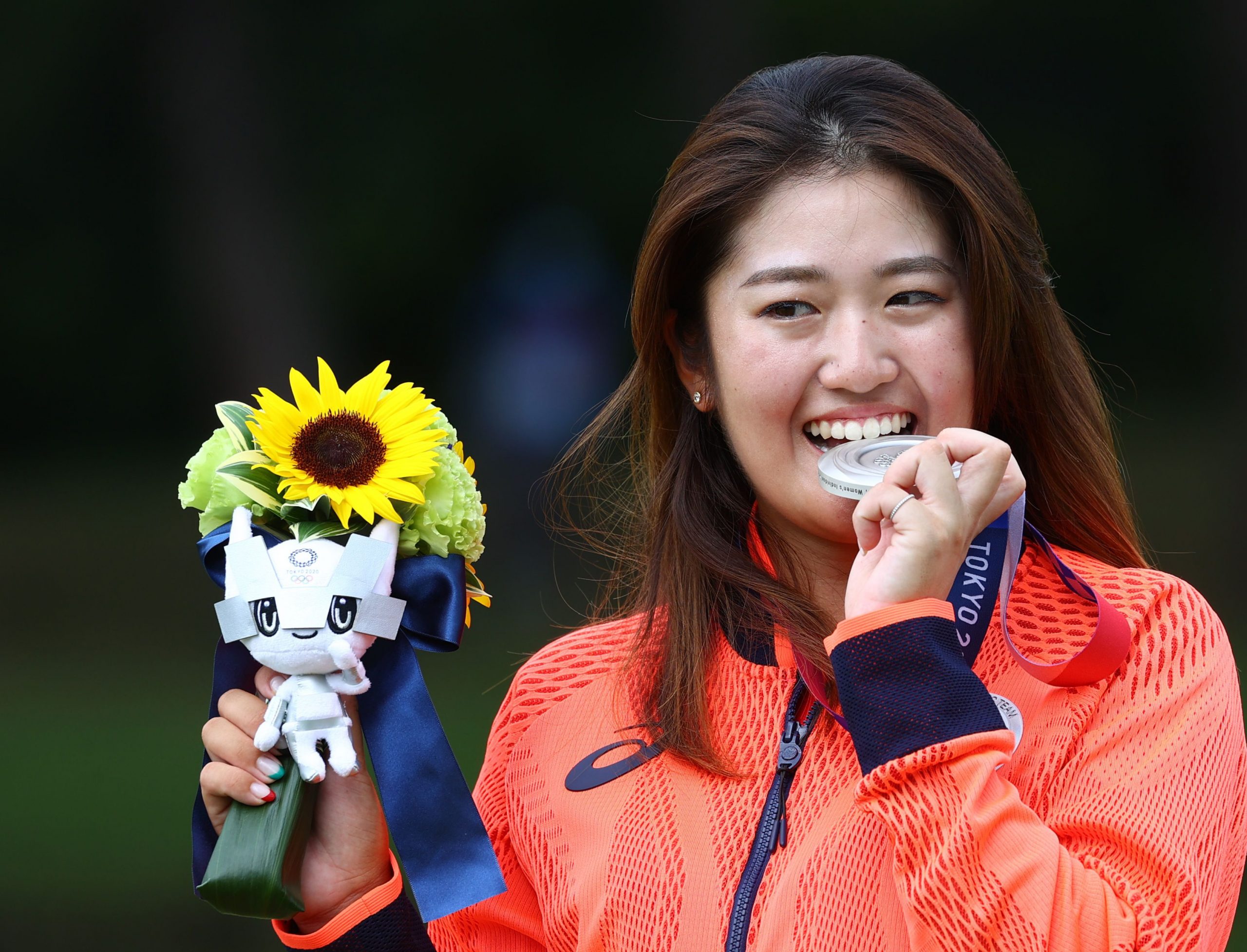 Golf Women's Individual Medal Ceremony JAPAN Forward