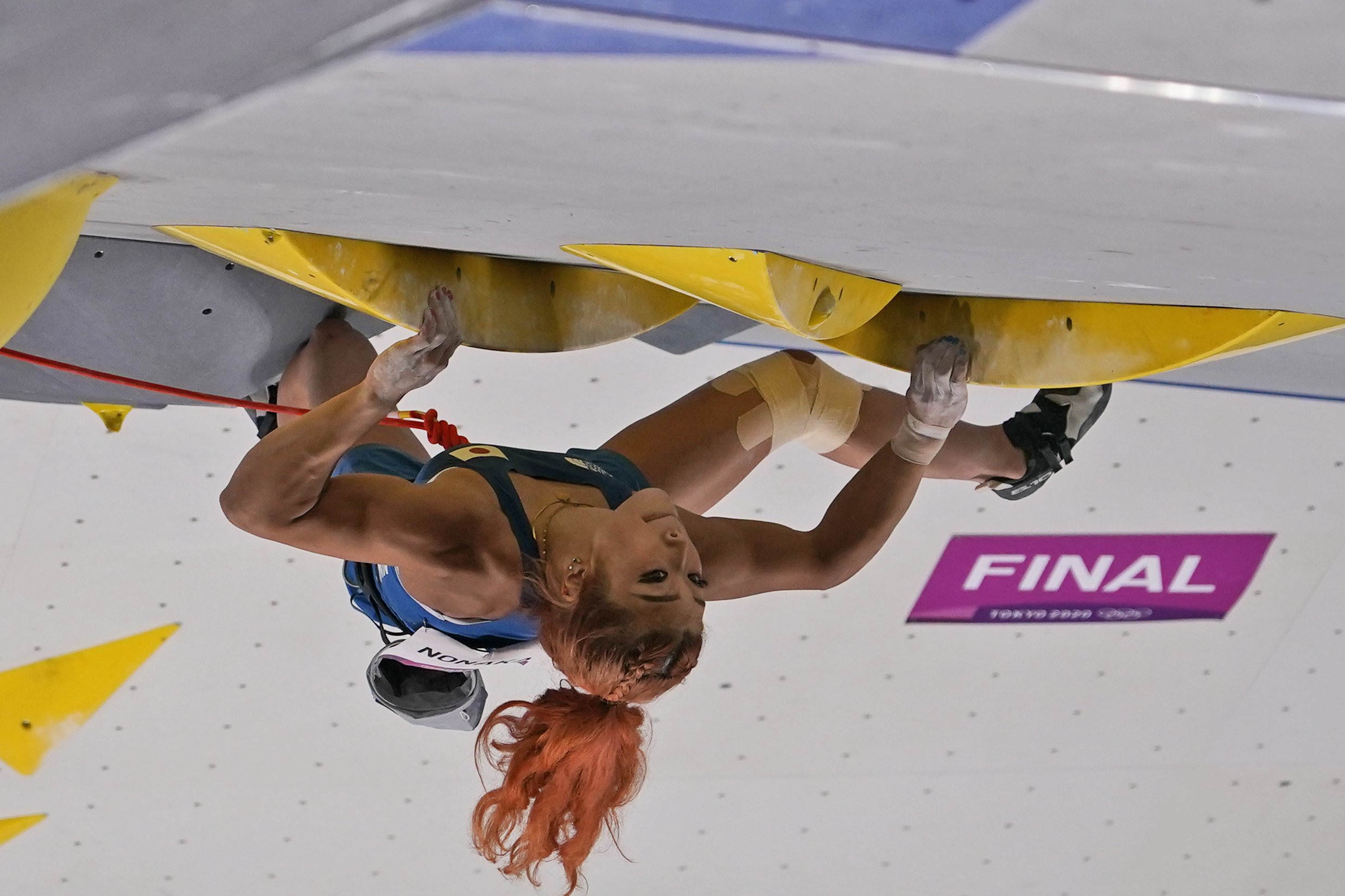 SPORT CLIMBING Japan’s Nonaka and Noguchi Scramble to Silver and