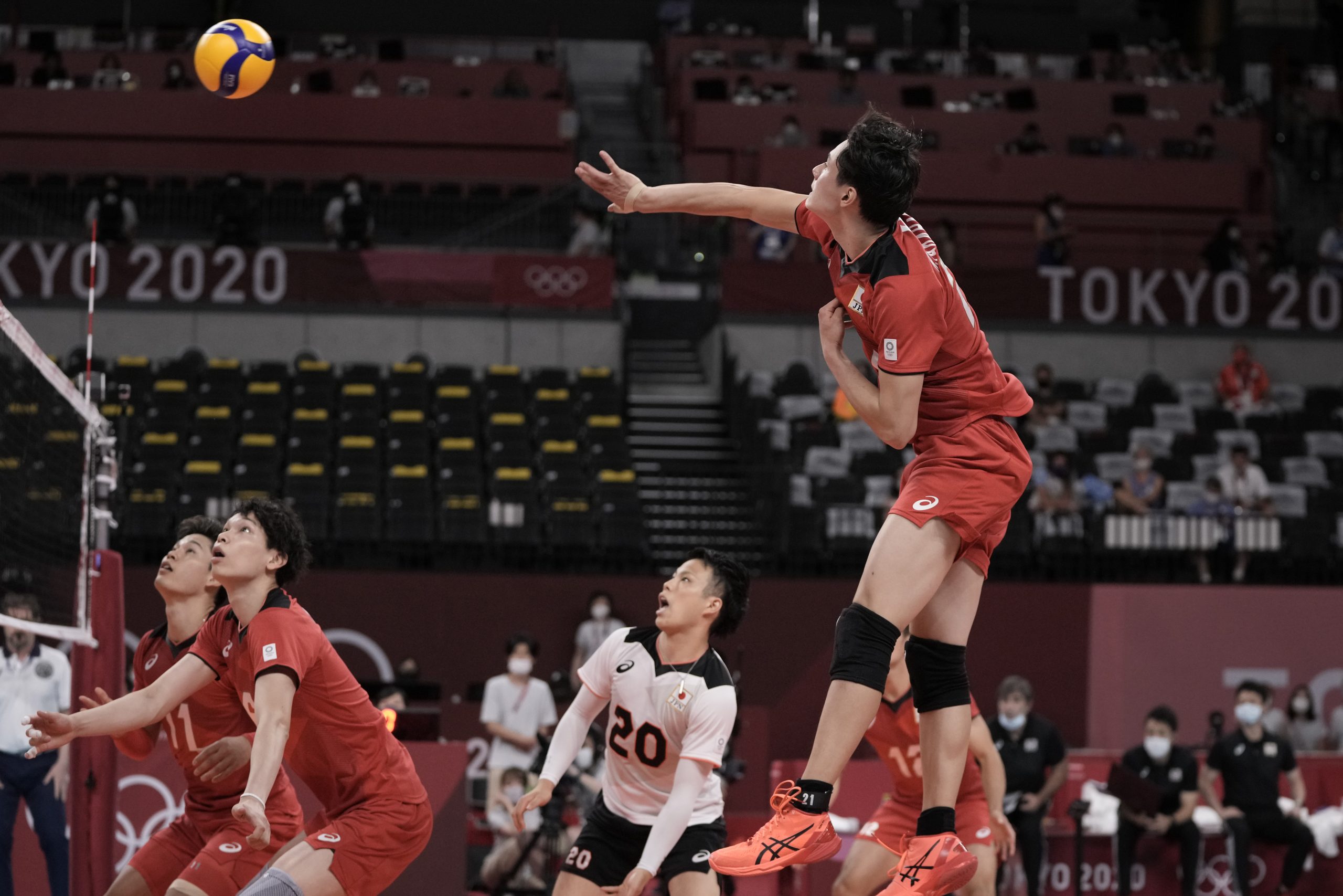 Tokyo Olympics Volleyball JAPAN Forward