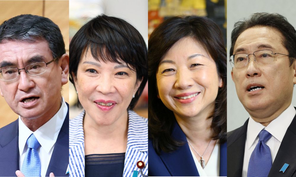 Race for Japan's PM: The Iron Lady, the Digital Reformer, the 