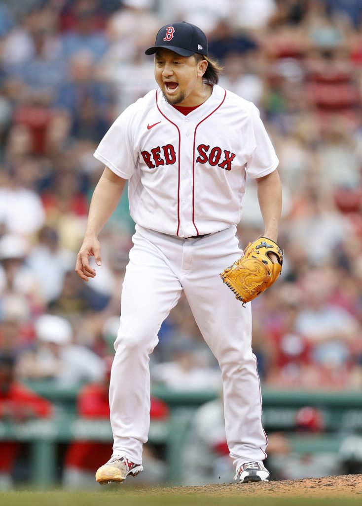 MLB: Red Sox pitcher Hirokazu Sawamura only Japanese in playoffs - The  Mainichi