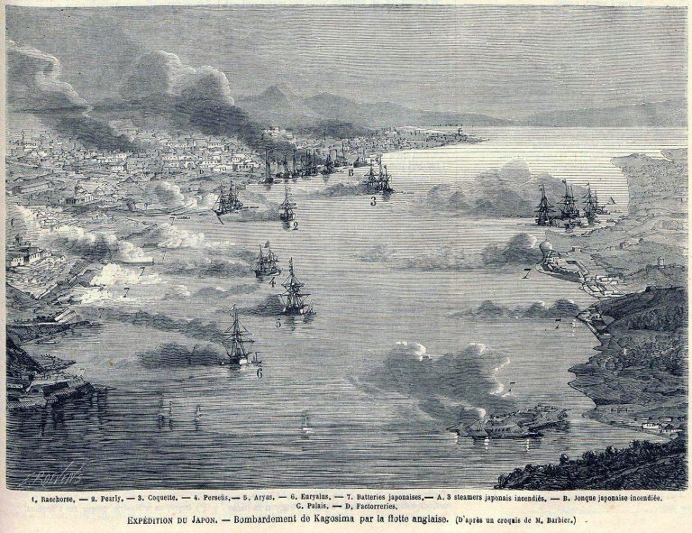 Anglo Satsuma War London Illustrated News