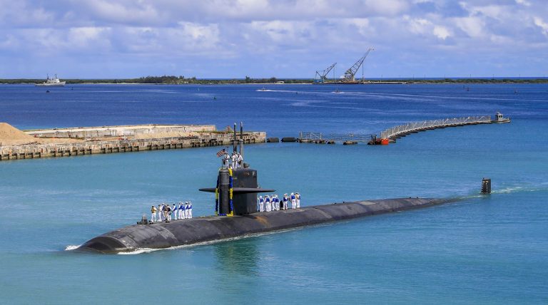 USS Oklahoma City Returns to Guam