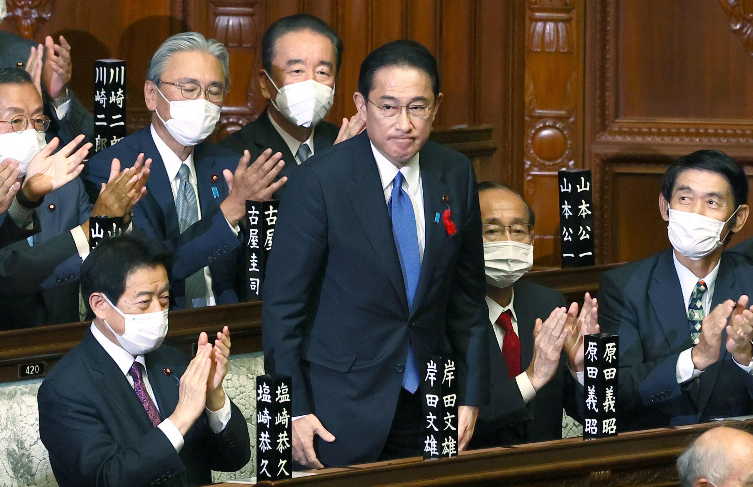 Japan Politics New Prime Minister Fumio Kishida 001