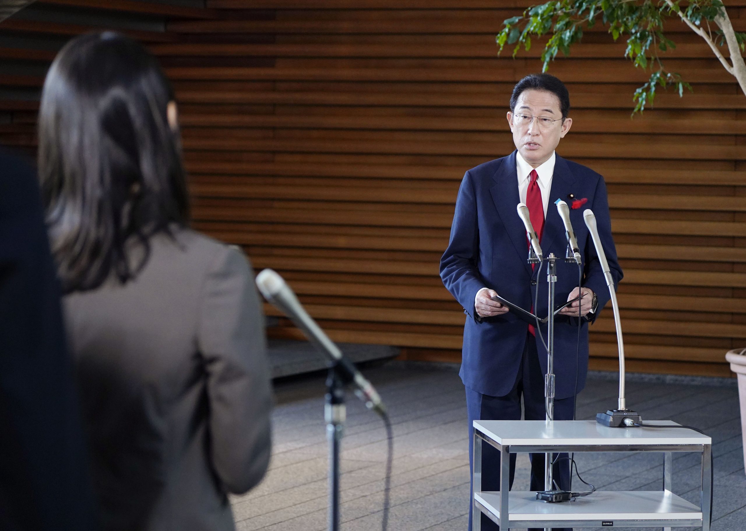 Japan Politics New Prime Minister Fumio Kishida And Cabinet Ministers ...