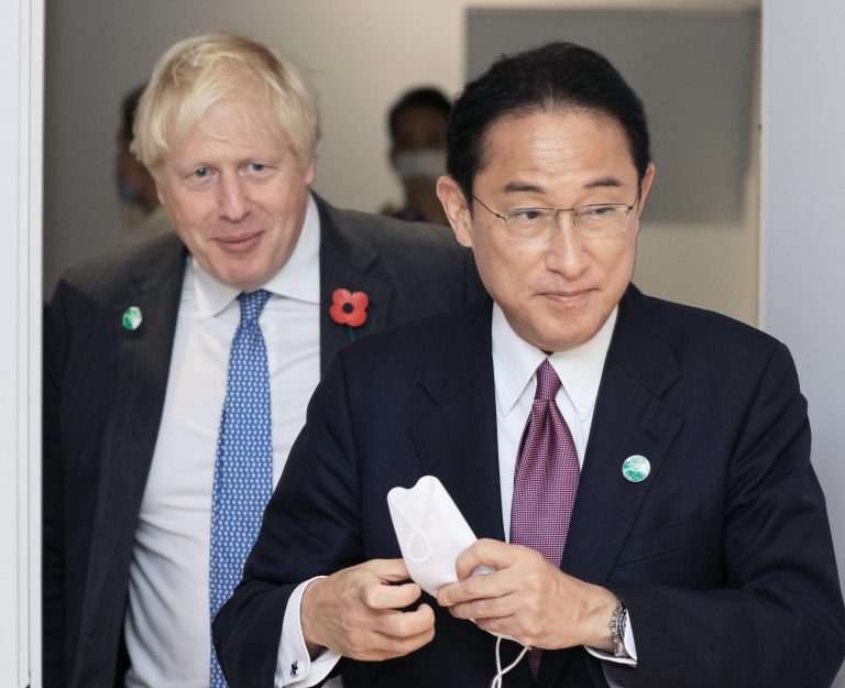 COP26 Prime Minister Kishida in Glasgow, Scotland 013