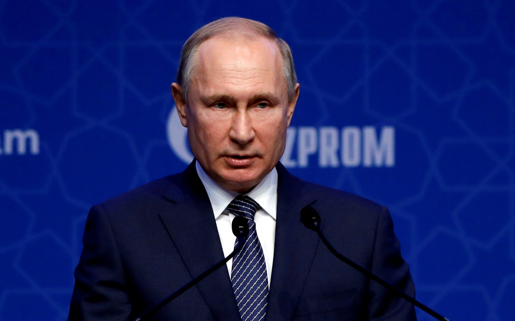 File Photo Russian President Vladimir Putin Attends A Ceremony Marking