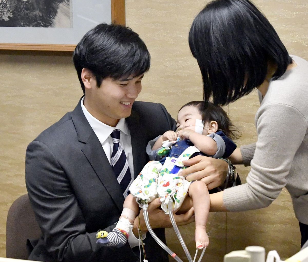 Shohei ohtani as a cute baby