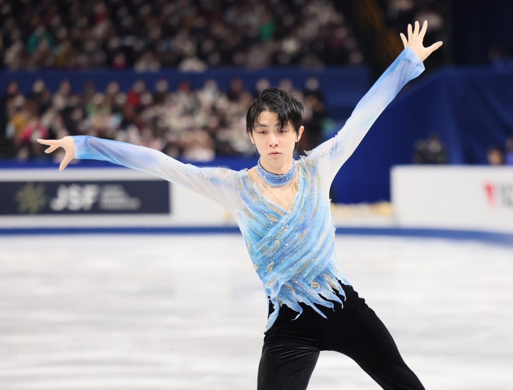 Hanyu Yuzuru says he's inspired by MLB star Ohtani Shohei