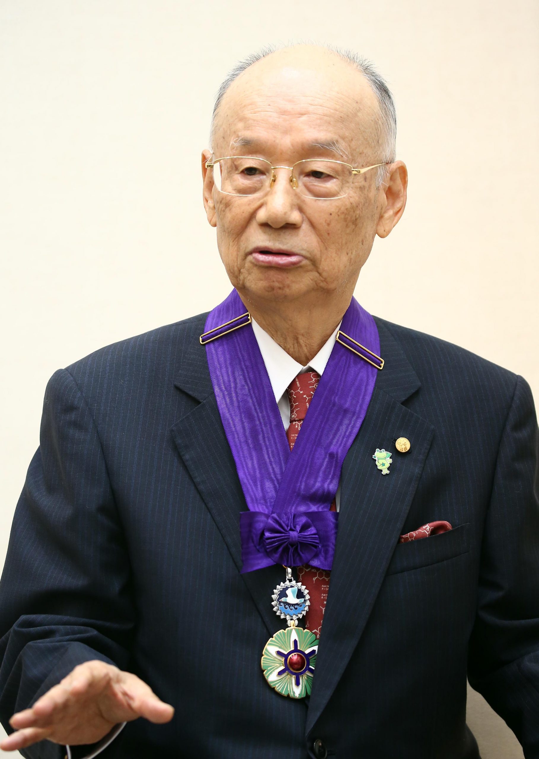 2015 Nobel Prize winner (Physiology or Medicine) Satoshi Omura 004