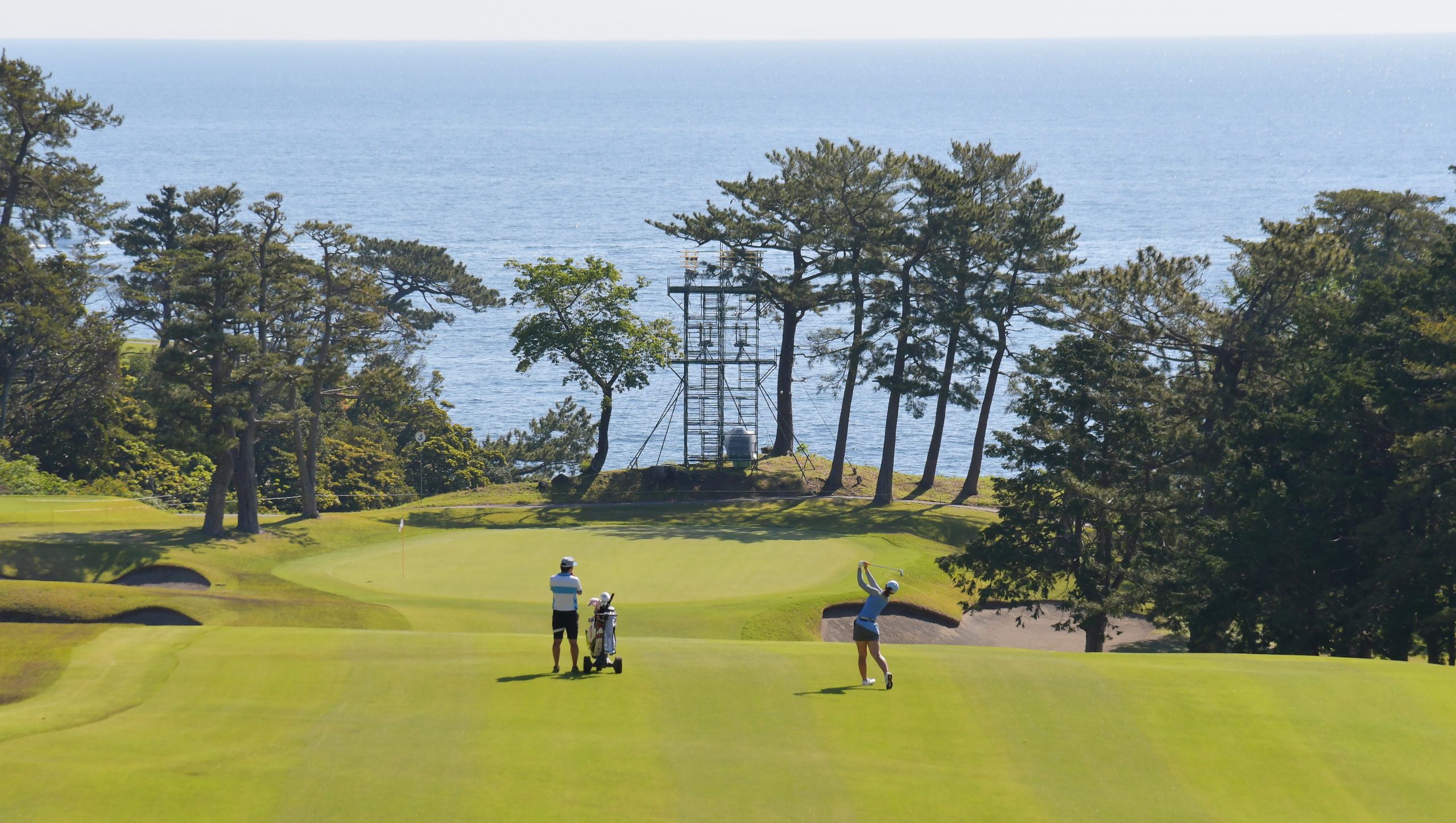 Golf course at Kawana, on the Izu Peninsula