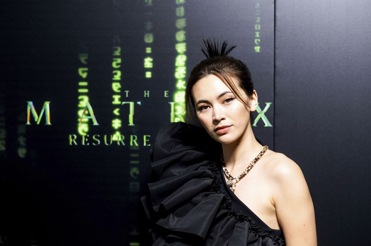 Jessica Hendrix in The Matrix Resurrections AP photo