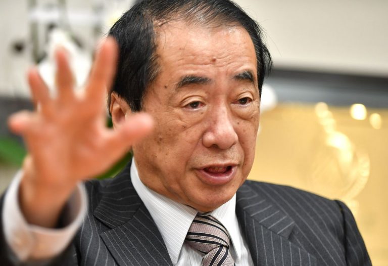 Former PM Naoto Kan (Sankei)