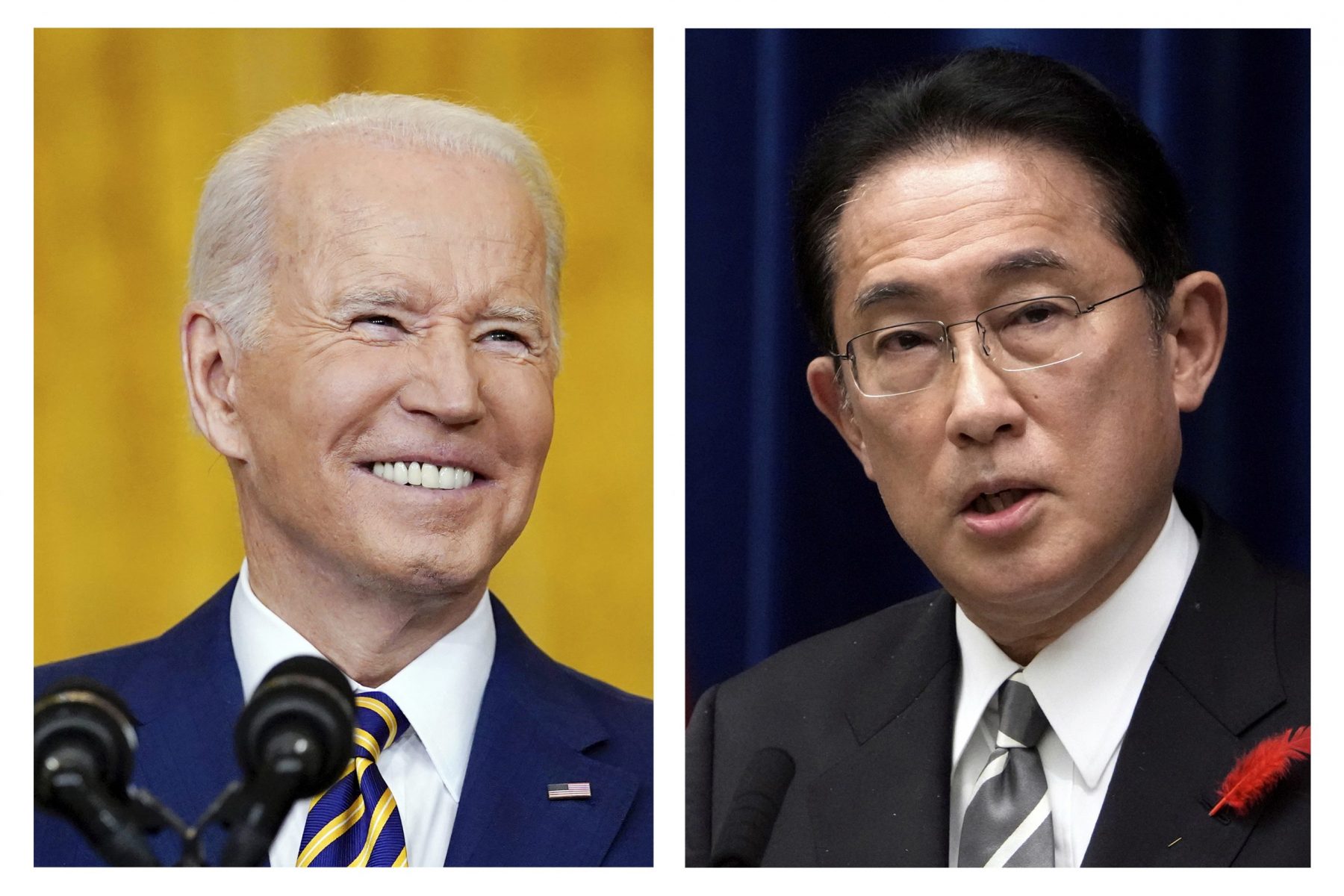 Fumio Kishida, Joe Biden | JAPAN Forward