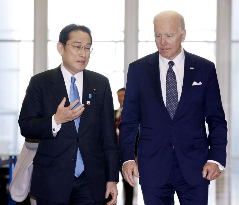 20220324 NATO Brussels G7 summit Kishida Biden 004