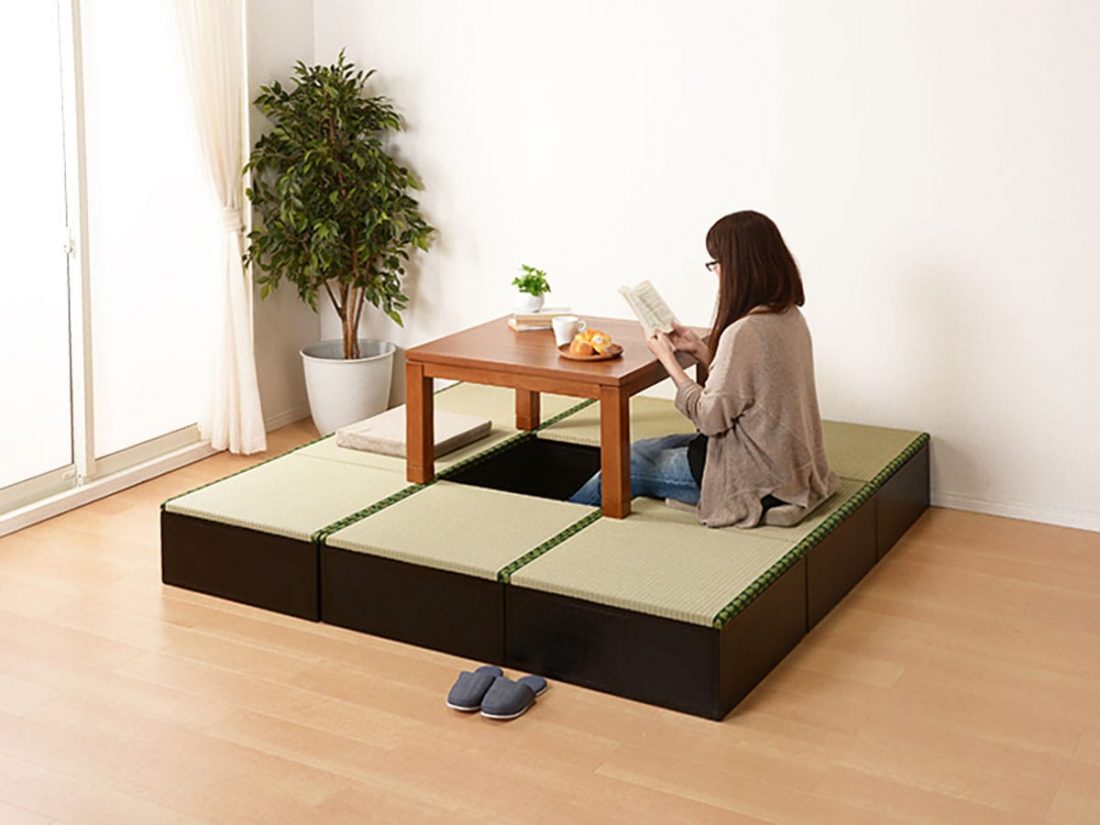 Tatami Living Room Carpets Cushion Plush