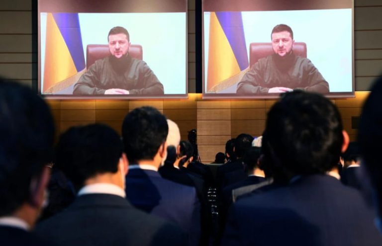 Zelensky National Diet Japan March 23