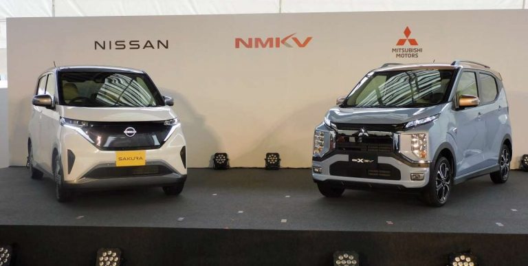 Kei EV Nissan Sakura Mitsubishi eK X