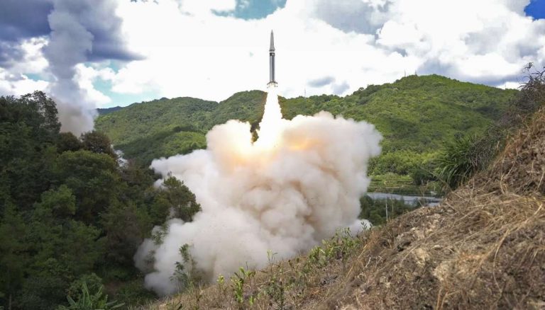 20220804 China Missile 003 Xinhua