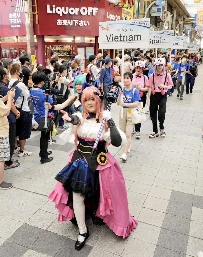 Hidden Wonders of Japan] Cosplayers from All Over the World Gather for  Nagoya Parade