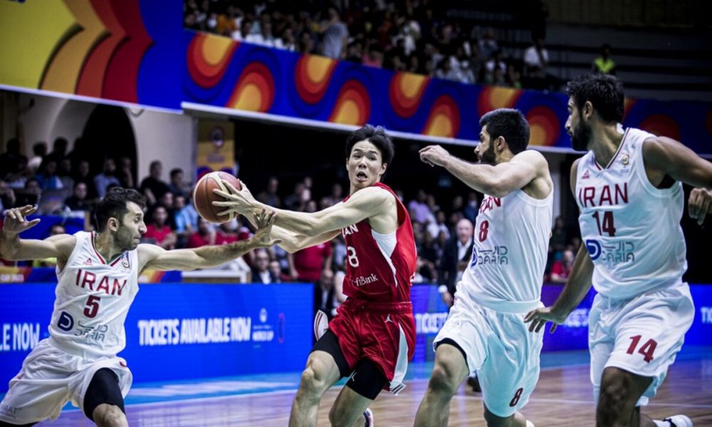 バスケットボール| イラン、FIBAワールドカップ予選で日本を破った