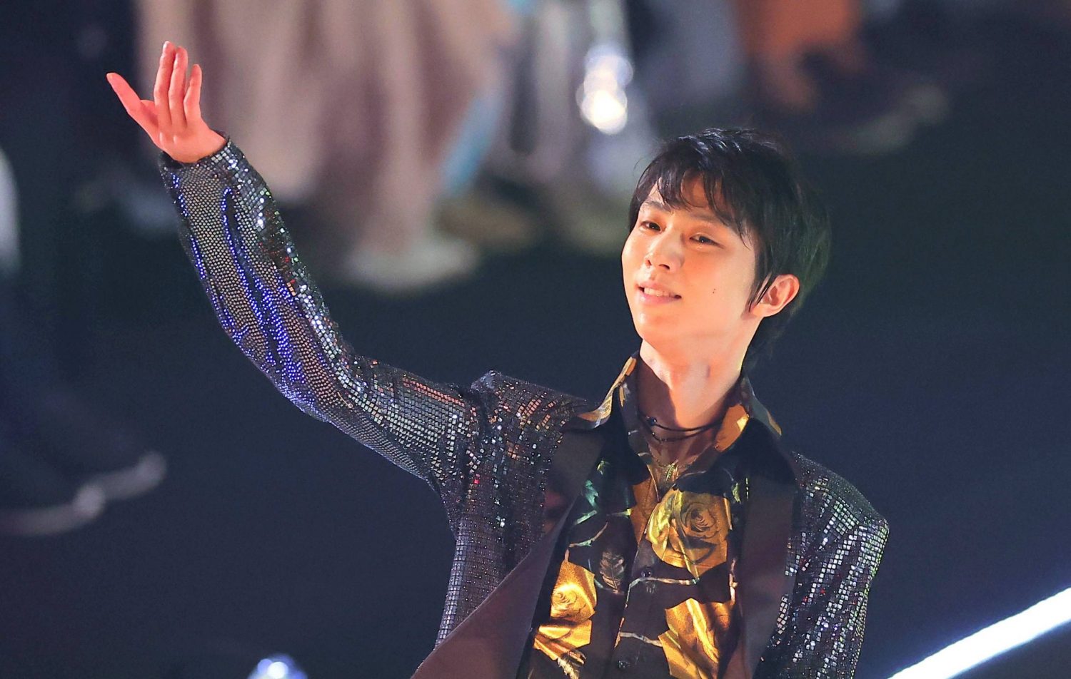 Yuzuru Hanyu participates in the Fantasy on Ice show's 2022 Japan tour...