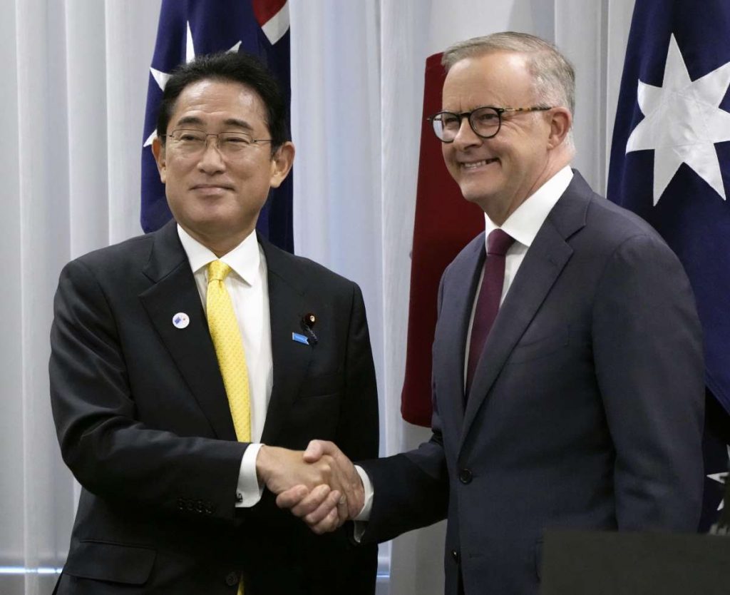 Japan-Australia strengthening deterrence