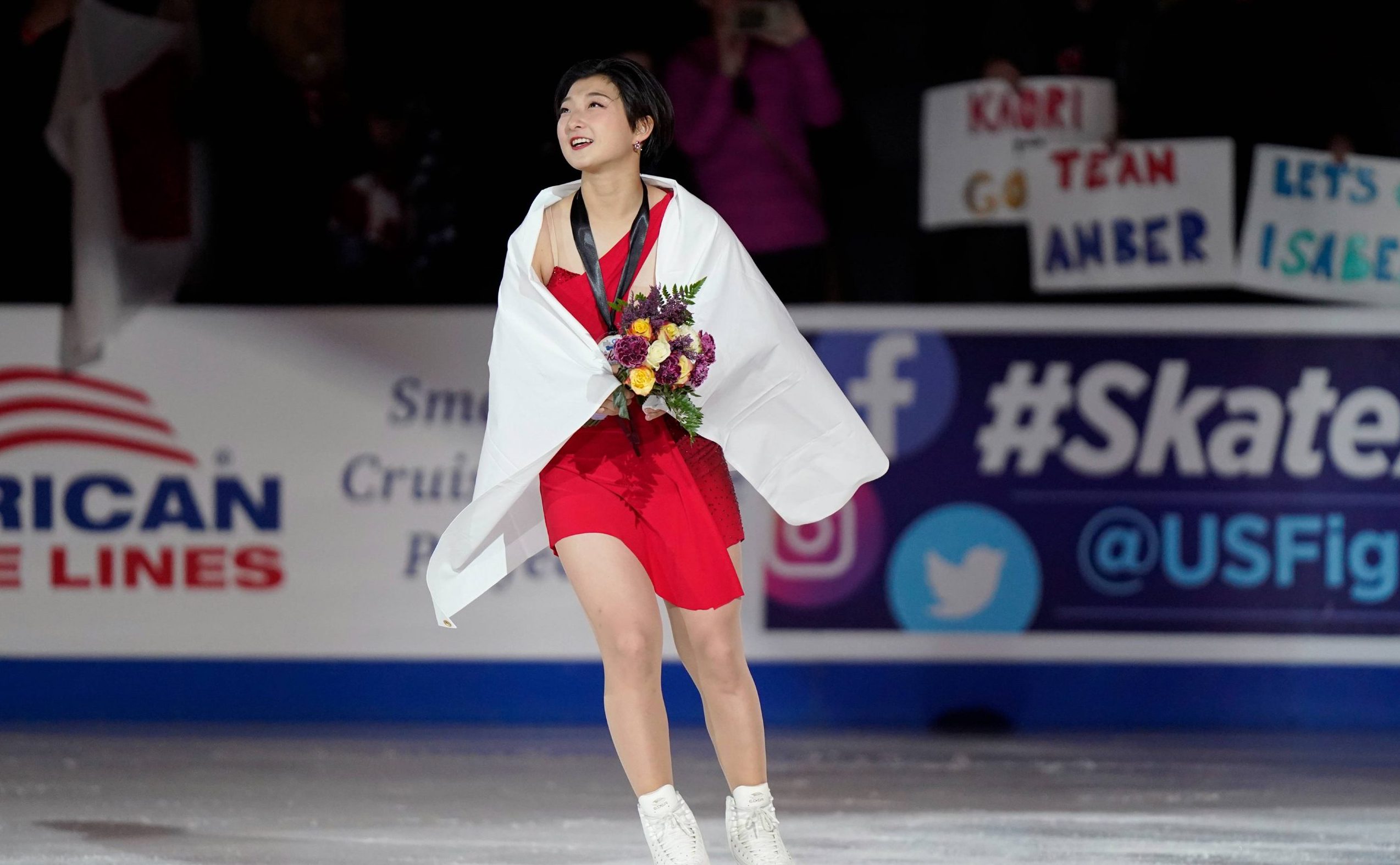 [ICE TIME] World Champion Kaori Sakamoto Cruises to Victory at Skate