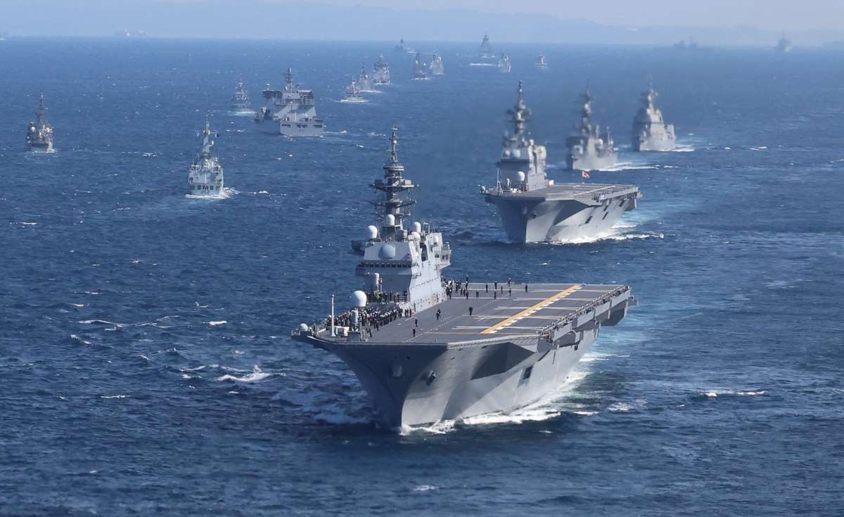 Japan Hosts First International Fleet Review in 7 Years, South Korean