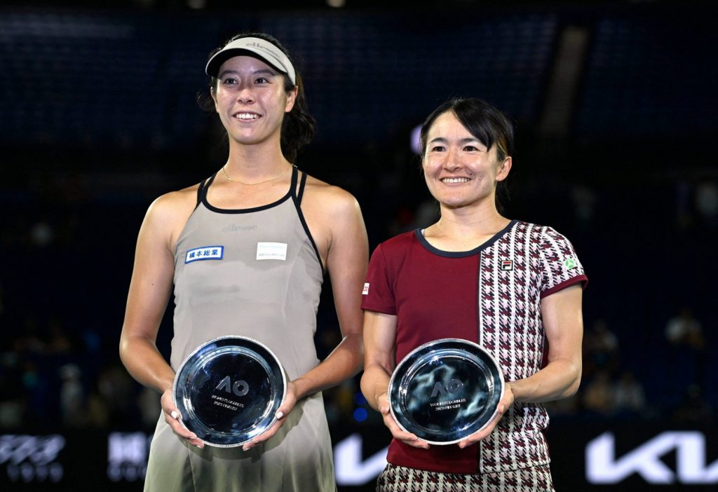 Shuko Aoyama and Ena Shibahara Fall to Czech Pair in Australian Open