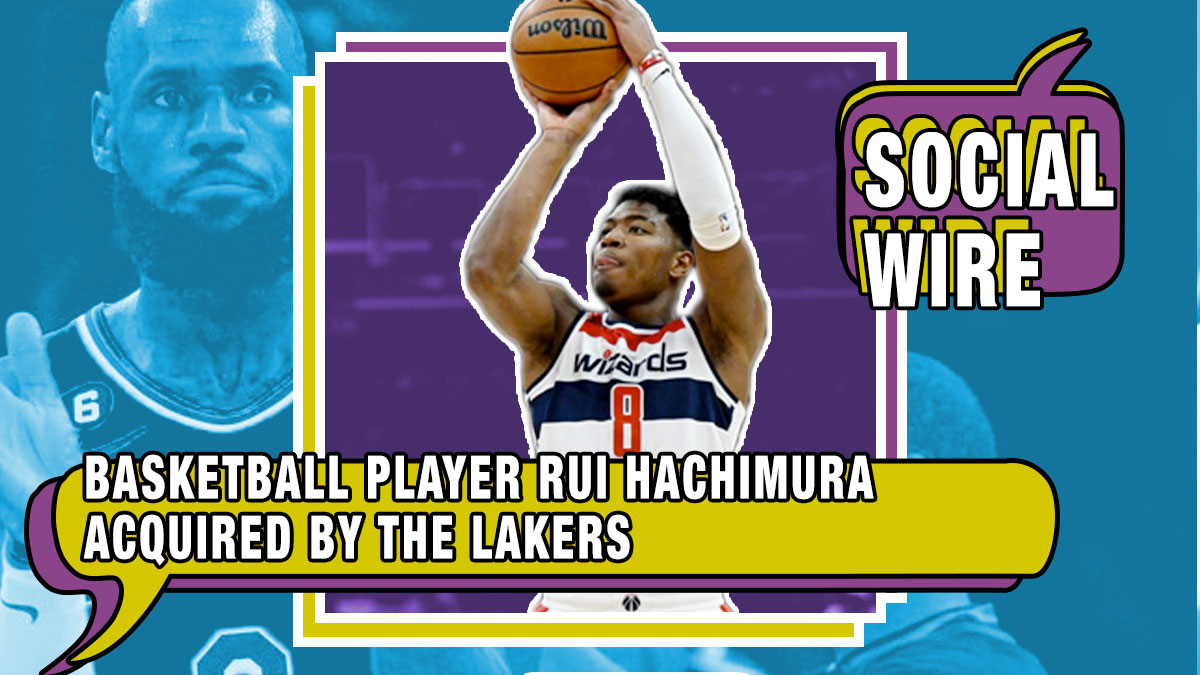 Rui Hachimura acquired by Los Angeles Lakers from the Washington Wizards