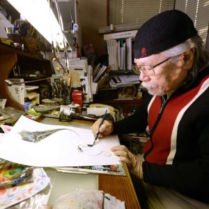 Manga Artist Leiji Matsumoto 002