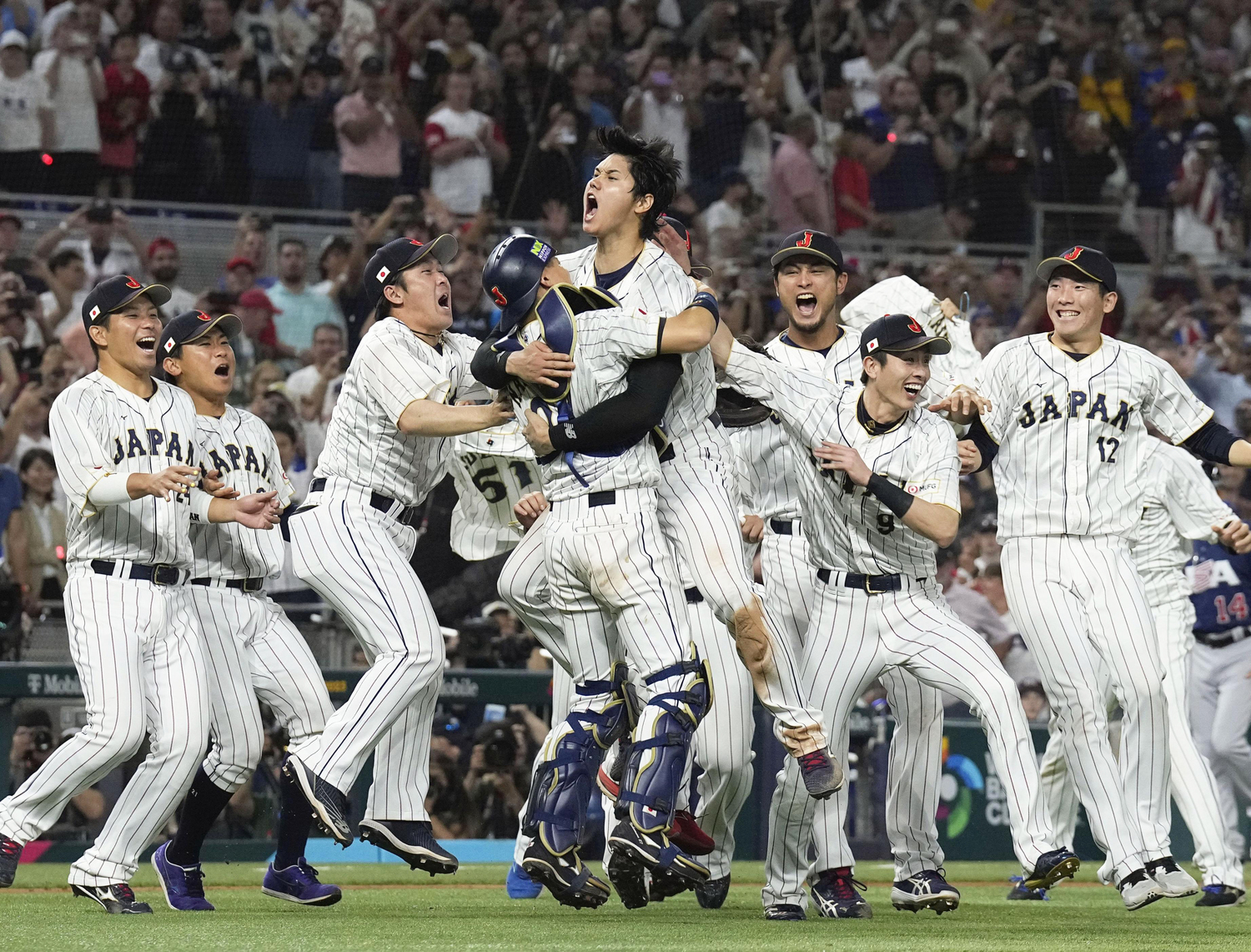 FAX Sports: MLB on X: Shohei Ohtani on Japan advancing to the WBC  Championship  / X