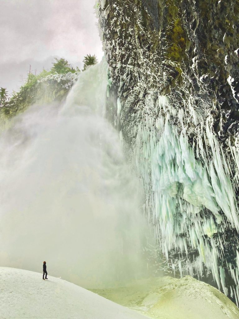 Gihado Kadota, First Asian to Complete a Route at Helmcken Falls