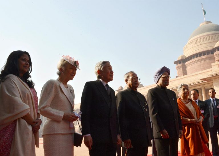 Emperor Emeritus in India 2013